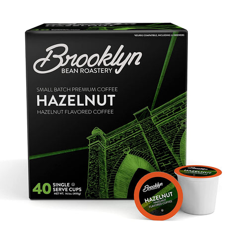 Brooklyn Bean Hazelnut Single Serve K-Cup® Coffee Pods