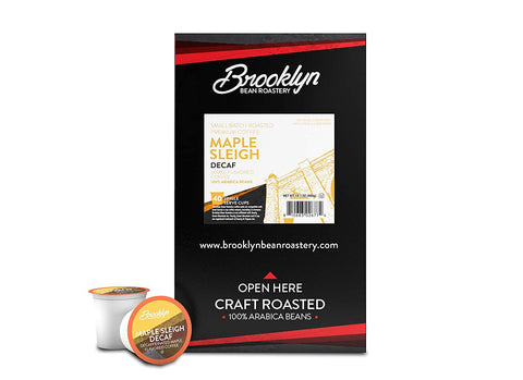 Brooklyn Bean Maple Sleigh DECAF Single Serve K-Cup® Coffee Pods