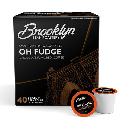 Brooklyn Bean Oh Fudge Single Serve K-Cup® Coffee Pods