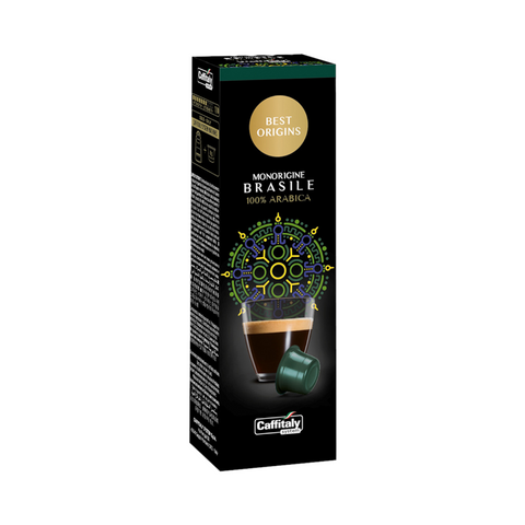 Caffitaly Ecaffe Brasile Single Serve Coffee 10 pack
