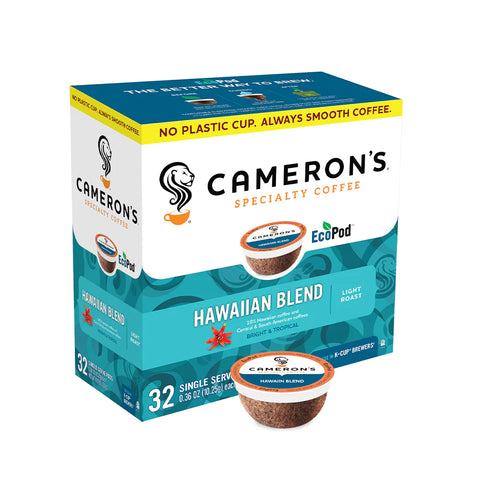 Cameron's Hawaiian Blend Single Serve Coffee 32 Pack