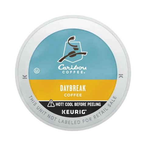 Caribou Daybreak Morning Single Serve K-Cup® Coffee Pods