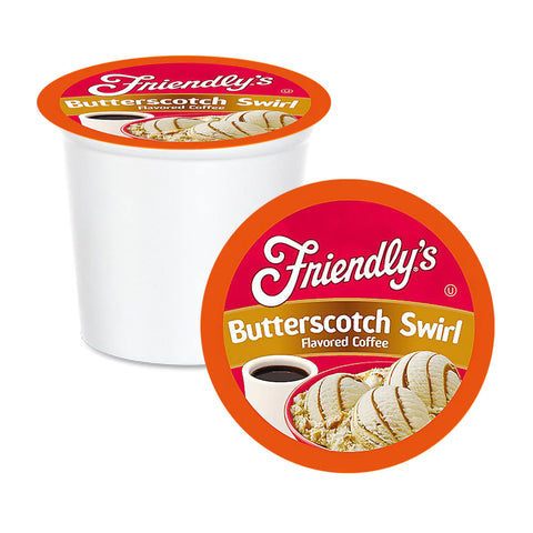 Friendly's Butterscotch Swirl Coffee Single Serve K-Cup® Coffee Pods