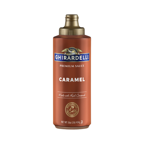 Ghirardelli Caramel Sauce Squeeze Bottle, 16oz