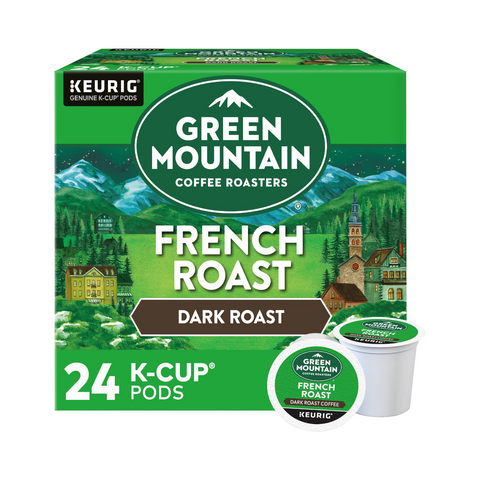 Green Mountain French Roast Single Serve K-Cup® Coffee Pods