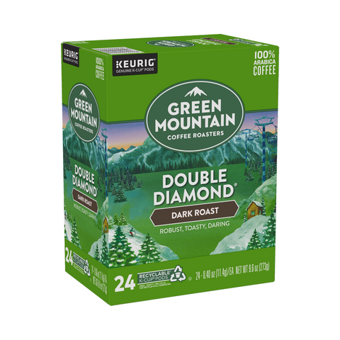 Green Mountain Double Black Diamond Single Serve K-Cup® Coffee Pods