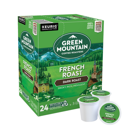 Green Mountain French Roast Single Serve K-Cup® Coffee Pods