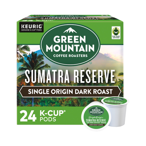 Green Mountain Sumatran Reserve Single Serve Coffee 24 pack