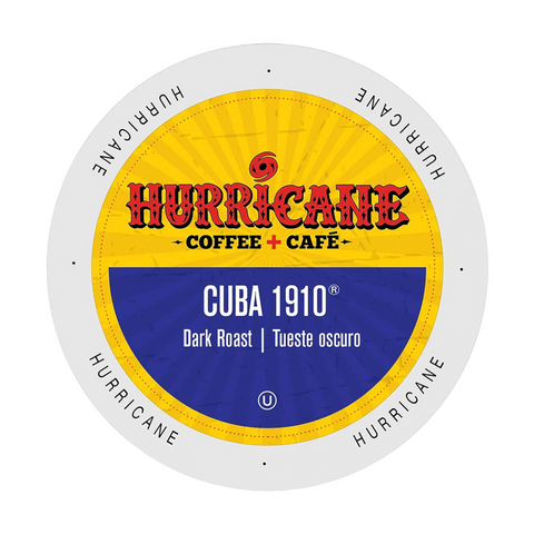 Hurricane Cuba 1910 Single Serve Coffee 24 pack