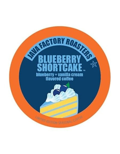 Java Factory Roasters Blueberry Shortcake Single Surve Coffee 40 pack