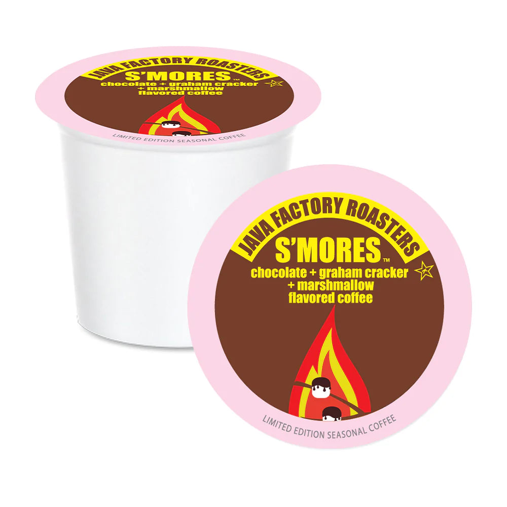 Java Factory Roasters S’mores Single Serve Coffee 40 pack – Bean Here ...
