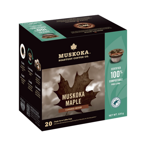 Muskoka Roastery Muskoka Maple Single Serve Coffee 20 pack