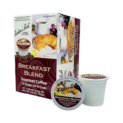 Boston's Best Breakfast Blend Single Serve K-Cup® Coffee Pods