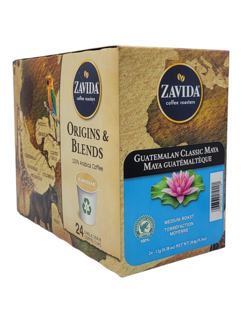 Zavida Guatemalan Classic Maya Single Serve K-Cup® 24 Pods