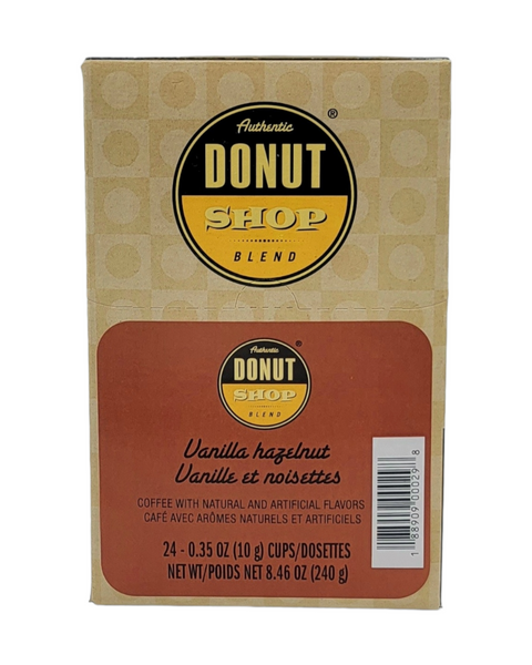 Authentic Donut Shop Vanilla Hazelnut Single Serve K-Cup® Coffee Pods