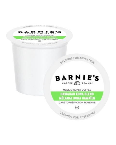 Barnie's Hawaiian Kona Single Serve K-Cup® Coffee Pods