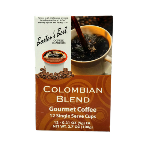 Boston's Best Colombian Single Serve K-Cup® Coffee Pods