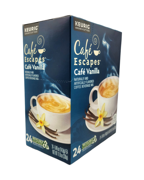 Cafe Escapes Cafe Vanilla Single Serve K-Cup® Coffee Pods