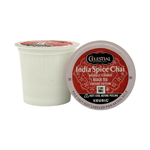 Celestial India Spice Chai Single Serve Black Tea K-Cup® Pods