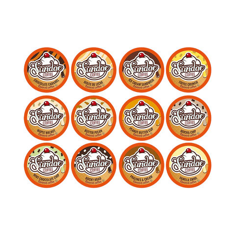 Sundae Ice Cream Single Serve Flavoured Coffee K-Cup® 48 Pods