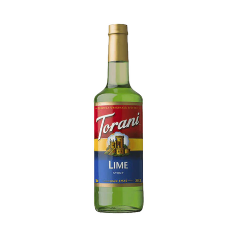 Torani Lime Syrup 750 ml.