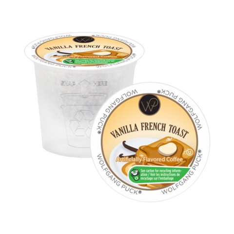 Wolfgang Puck Vanilla French Toast Single Serve K-Cup® 24 Pods