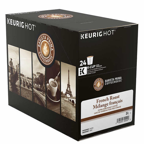 Barista Prima French Roast Single Serve K-Cup® 24 Pods