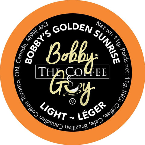 Bobby The Coffee Guy Golden Sunrise Single Serve K-Cup® Coffee Pods