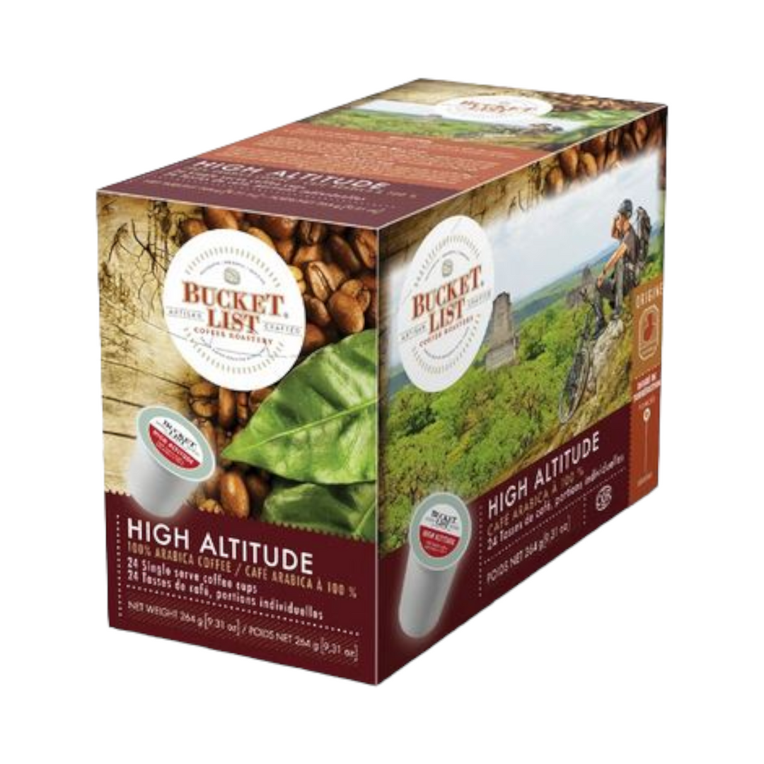 Bucket List High Altitude Single Serve K-Cup® Coffee Pods – Bean Here ...
