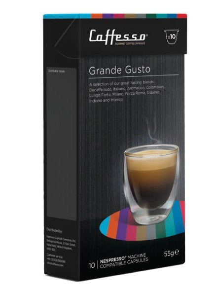 Caffesso Grande Gusto Nespresso Compatible Pods