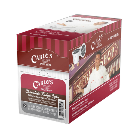 Carlo's Bake Shop Chocolate Fudge Cake Single Serve K-Cup® Coffee Pods
