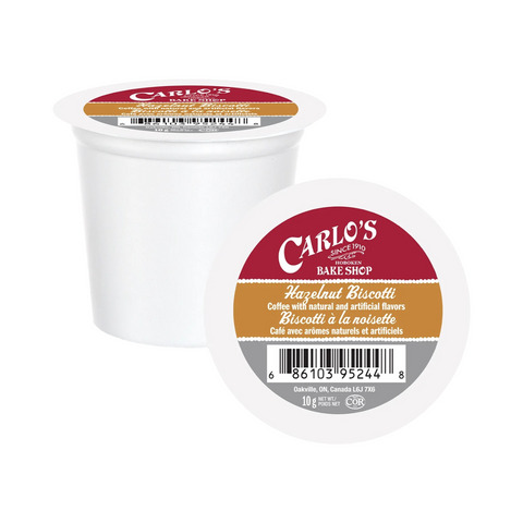 Carlo's Bake Shop Hazelnut Biscotti Single Serve K-Cup® Coffee Pods
