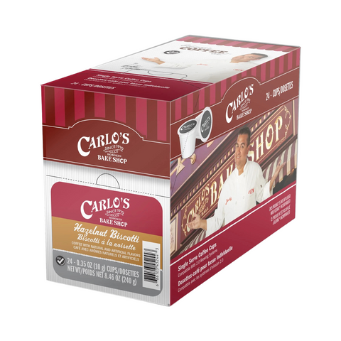 Carlo's Bake Shop Hazelnut Biscotti Single Serve K-Cup® Coffee Pods
