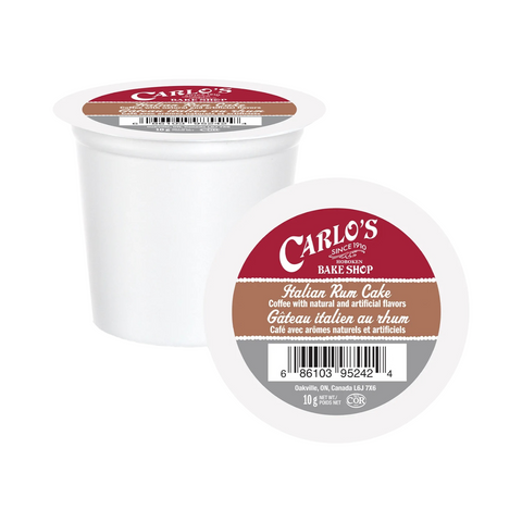 Carlo's Bake Shop Italian Rum Cake Single Serve K-Cup® Coffee Pods