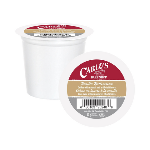 Carlo's Bake Shop Vanilla Buttercream Single Serve K-Cup® Coffee Pods
