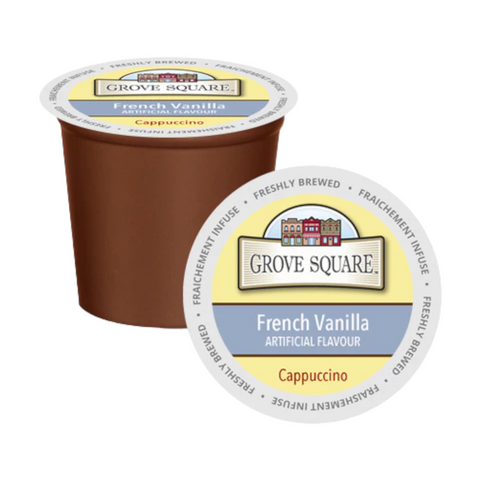Grove Square French Vanilla Cappuccino Single Serve 24 pack