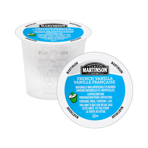 Martinson French Vanilla Single Serve Cappucino 24 pack