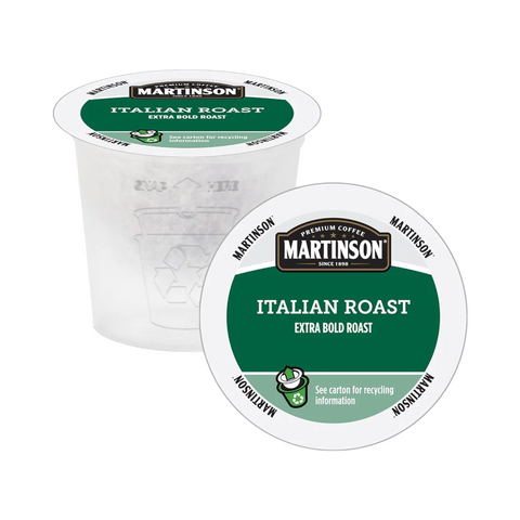 Martinson Italian Roast Single Serve Coffee 24 pack