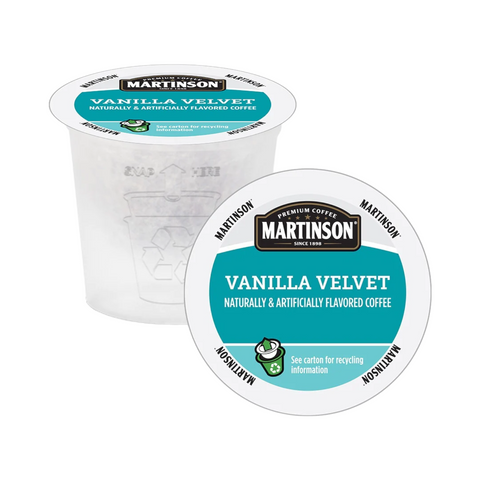 Martinson Vanilla Velvet Single Serve Coffee 24 pack