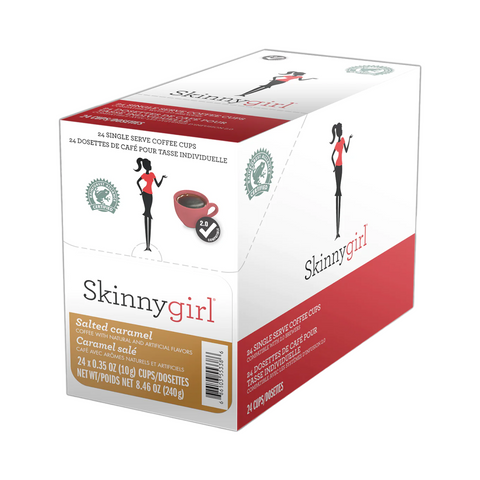 Skinny Girl Salted Caramel Single Serve Flavoure Coffee K-Cup® 24 Pods