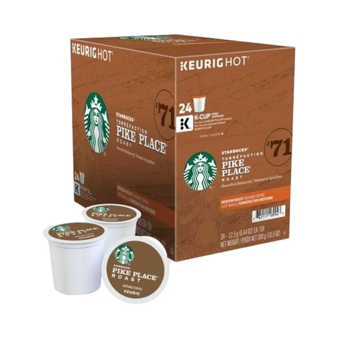 Starbucks Pike Place Single Serve Coffee K-Cup® 24 Pods
