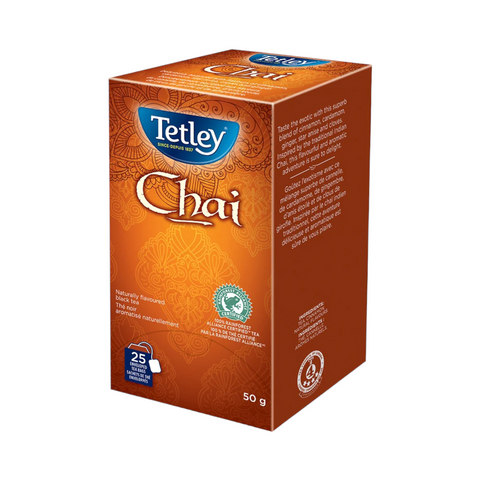 Tetley Chai Drawstring Tea 25 Tea Bags