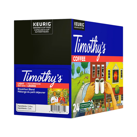 Timothy's Breakfast Blend Single Serve Coffee K-Cup® 24 Pods