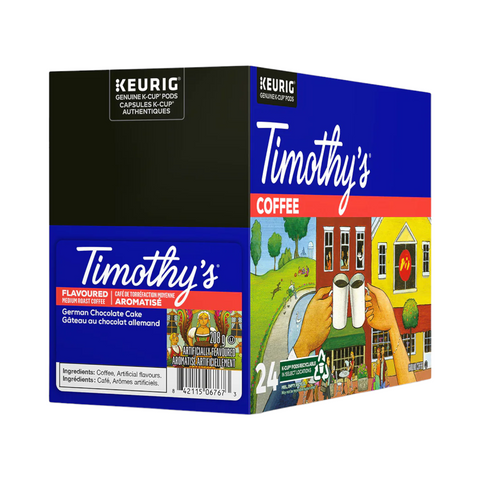 Timothy's German Chocolate Cake Single Serve Coffee K-Cup® 24 Pods