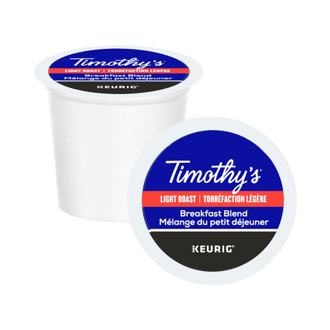 Timothy's Breakfast Blend Single Serve Coffee K-Cup® 24 Pods