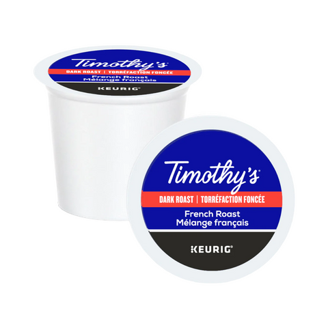 Timothy's French Roast Single Serve Coffee K-Cup® 24 Pods