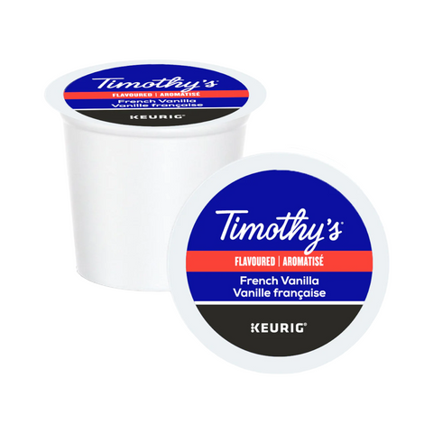 Timothy's French Vanilla Single Serve Coffee K-Cup® 24 Pods