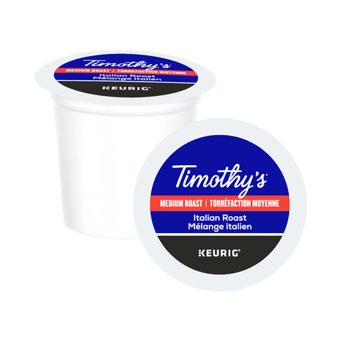 Timothy's Italian Roast Single Serve Coffee K-Cup® 24 Pods