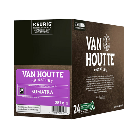 Van Houtte Sumatra Dark Extra Bold Single Serve K-Cup® 24 Pods